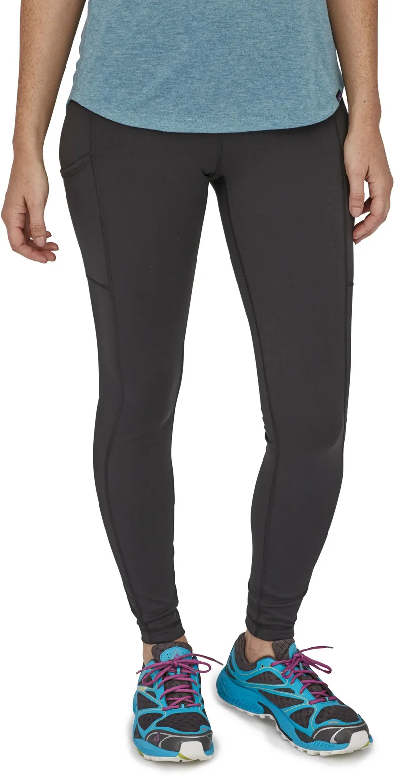 Patagonia Womens Pack Out Tights - Black-1