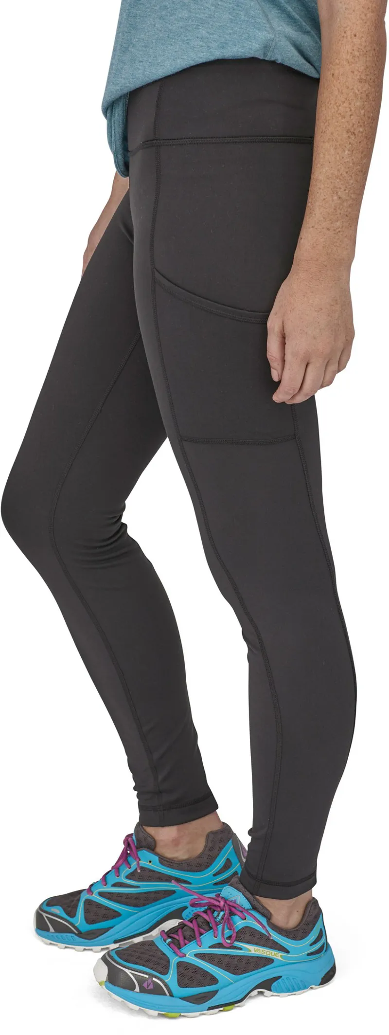 Patagonia Womens Pack Out Tights - Black-2