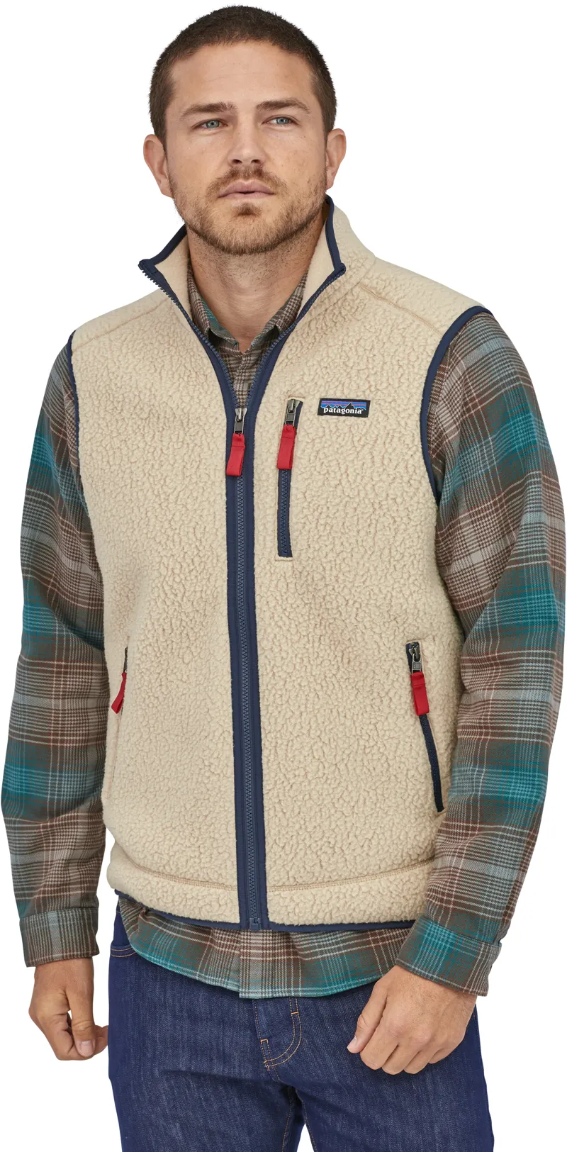 Patagonia Mens Retro Pile Vest - El Cap Khaki-2