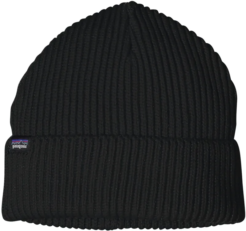 Patagonia Fishermans Rolled Beanie - Black
