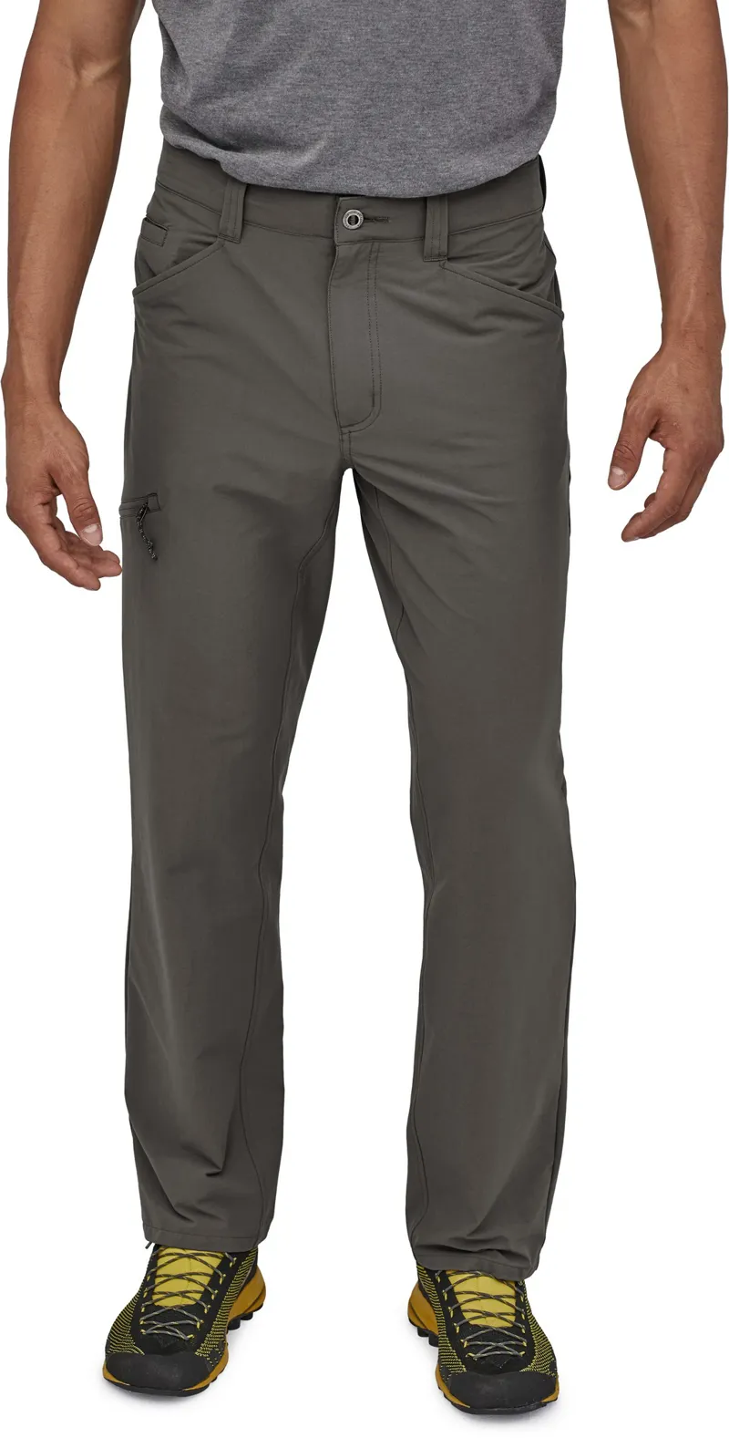 Patagonia Mens Quandary Trousers - Regular Leg - Forge Grey-1