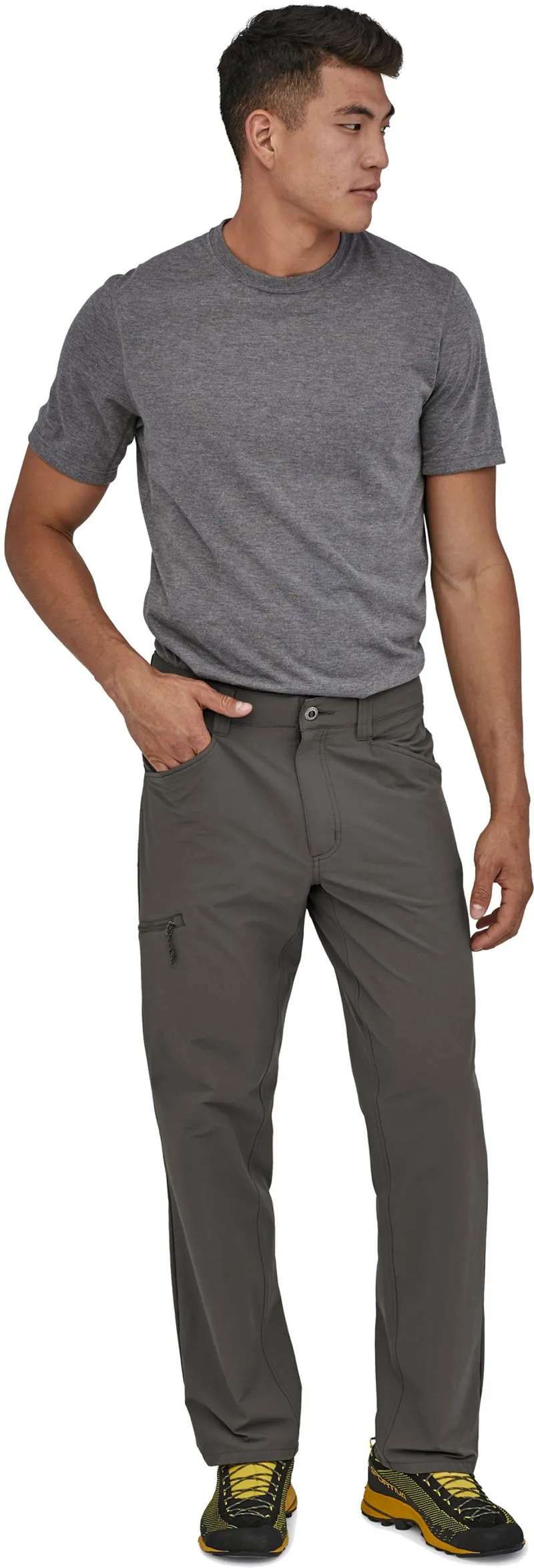 Patagonia Mens Quandary Trousers - Regular Leg - Forge Grey-3