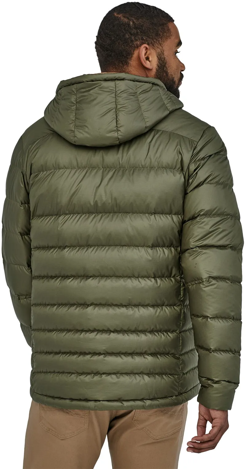 Patagonia Mens Hi-Loft Down Hoody - Barn Red-3