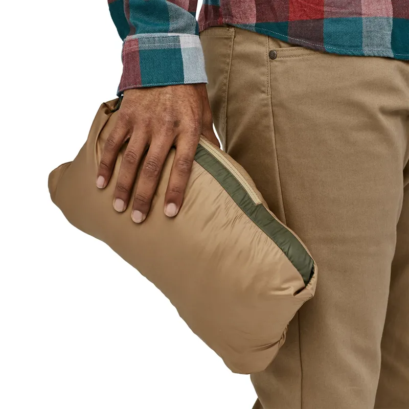 Patagonia Mens Hi-Loft Down Hoody - Barn Red-6