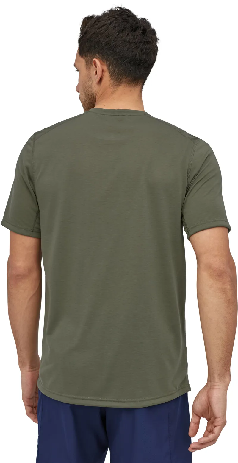 Patagonia Mens Cap Cool Trail Shirt - Industrial Green-2