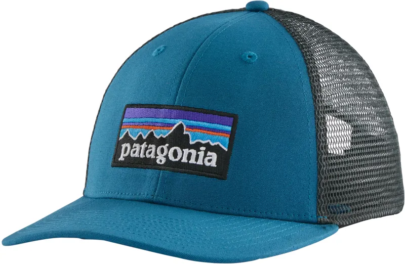 Patagonia P-6 Logo LoPro Trucker Hat - Steller Blue