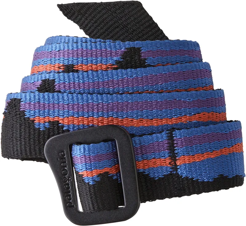 Patagonia Friction Belt - Fitz Roy Belt-Black