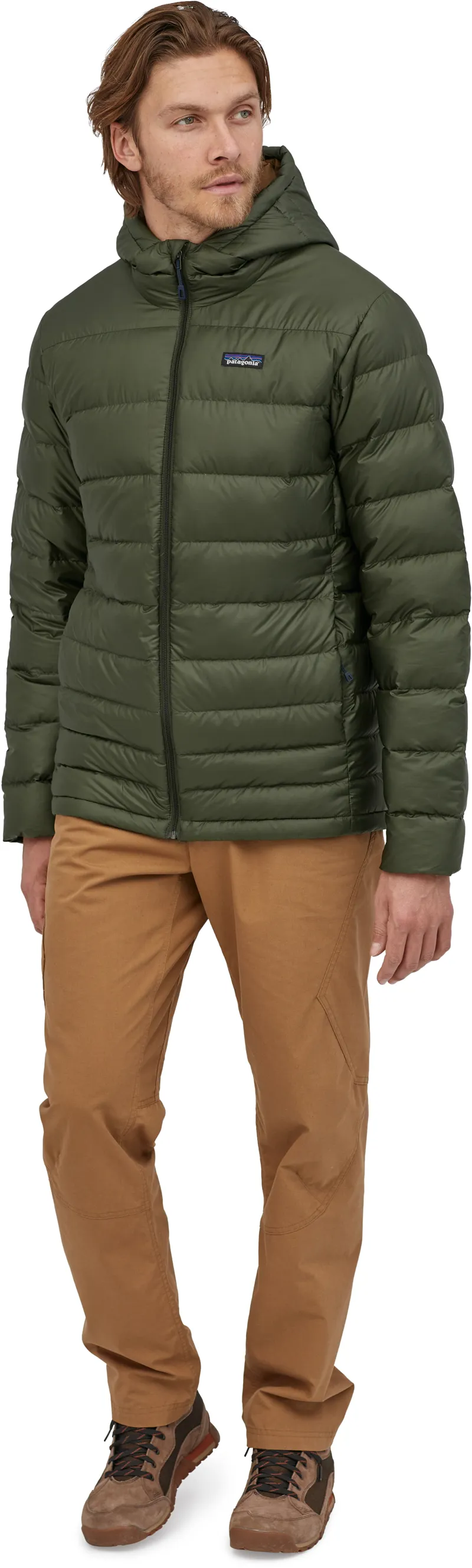 Patagonia Mens Hi-Loft Down Hoody - Kelp Forest-4