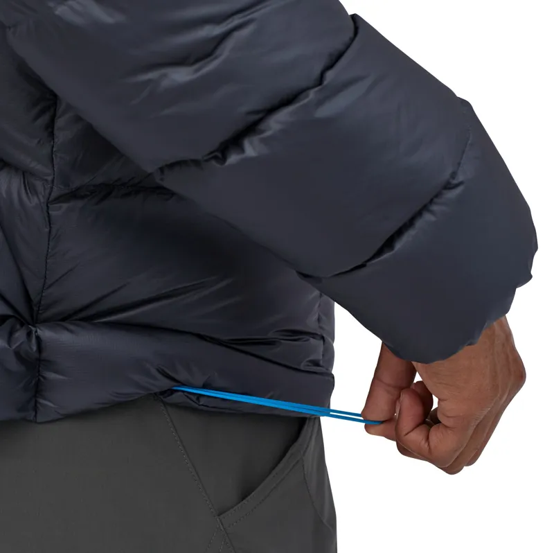 Patagonia Mens Fitz Roy Down Hoody - Smolder Blue-5