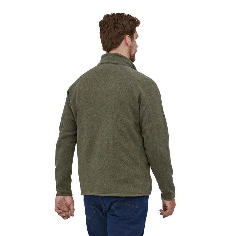 Patagonia Mens Better Sweater 1/4 Zip Fleece - Industrial Green-5