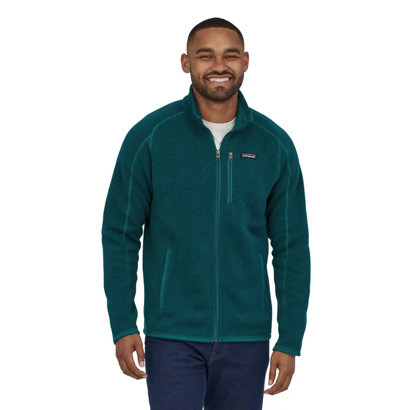 Patagonia Mens Better Sweater Jacket - Dark Borealis Green-1