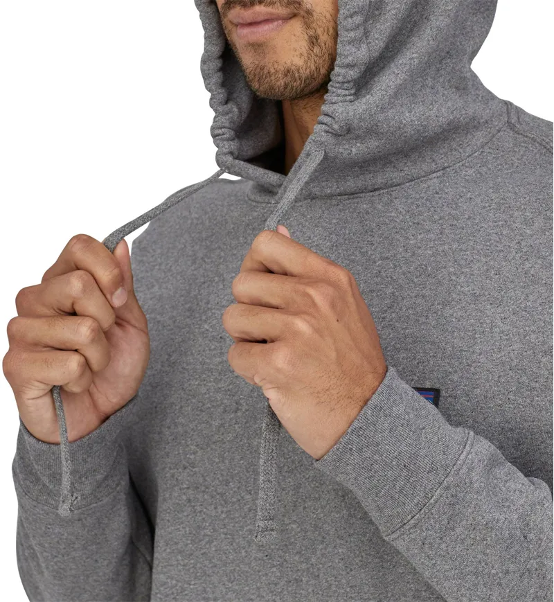 Patagonia Mens P-6 Label Uprisal Hoody - Gravel Heather-5