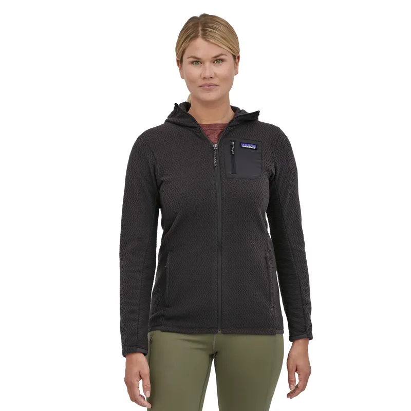 Patagonia Womens R1 Air Full-Zip Hoody - Black-1