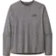 Patagonia Mens Long Sleeved Cap Cool Daily Graphic Shirt - 73 Skyline-Feather Grey