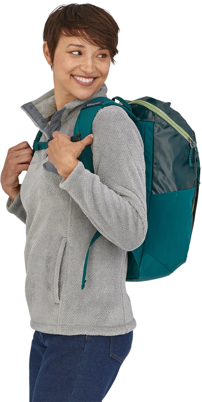 Patagonia Womens Black Hole Pack 23L - Dark Borealis Green-2