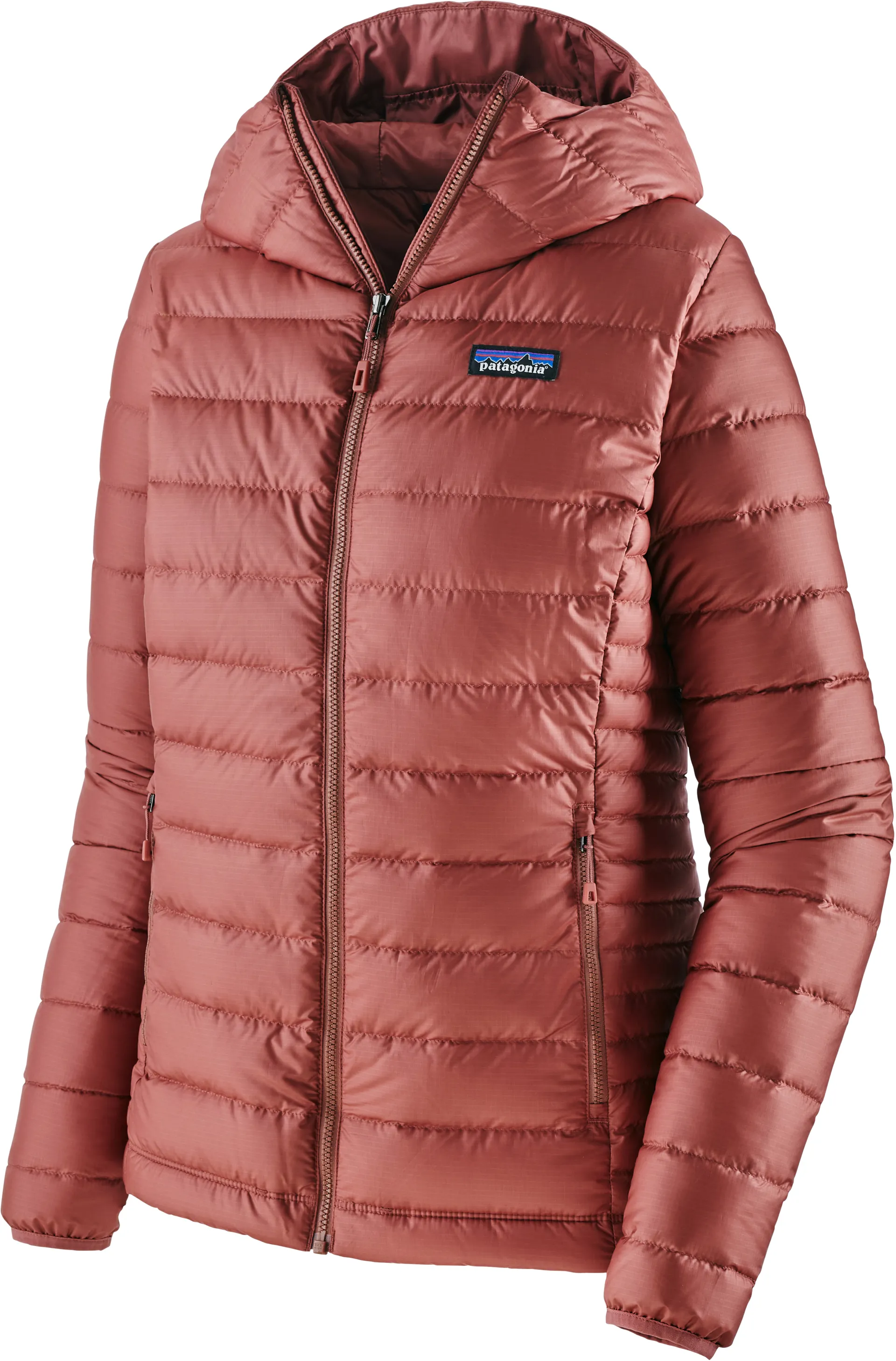 Patagonia Womens Down Sweater Hoody Rosehip