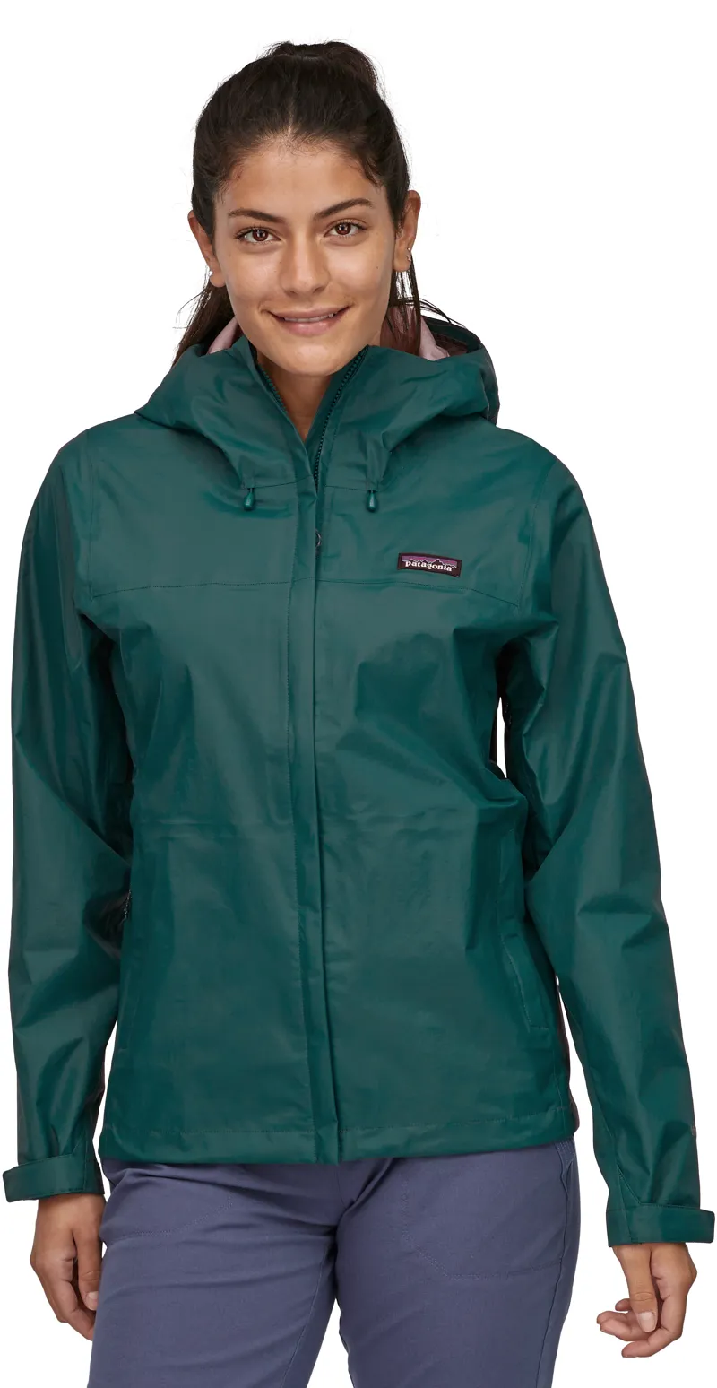 Patagonia Womens Torrentshell 3L Jacket - Dark Borealis Green-1