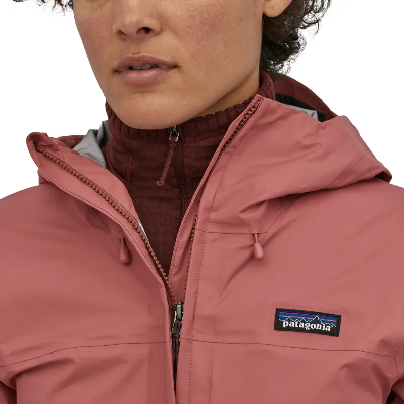 Patagonia Womens Torrentshell 3L Jacket - Rosehip -3