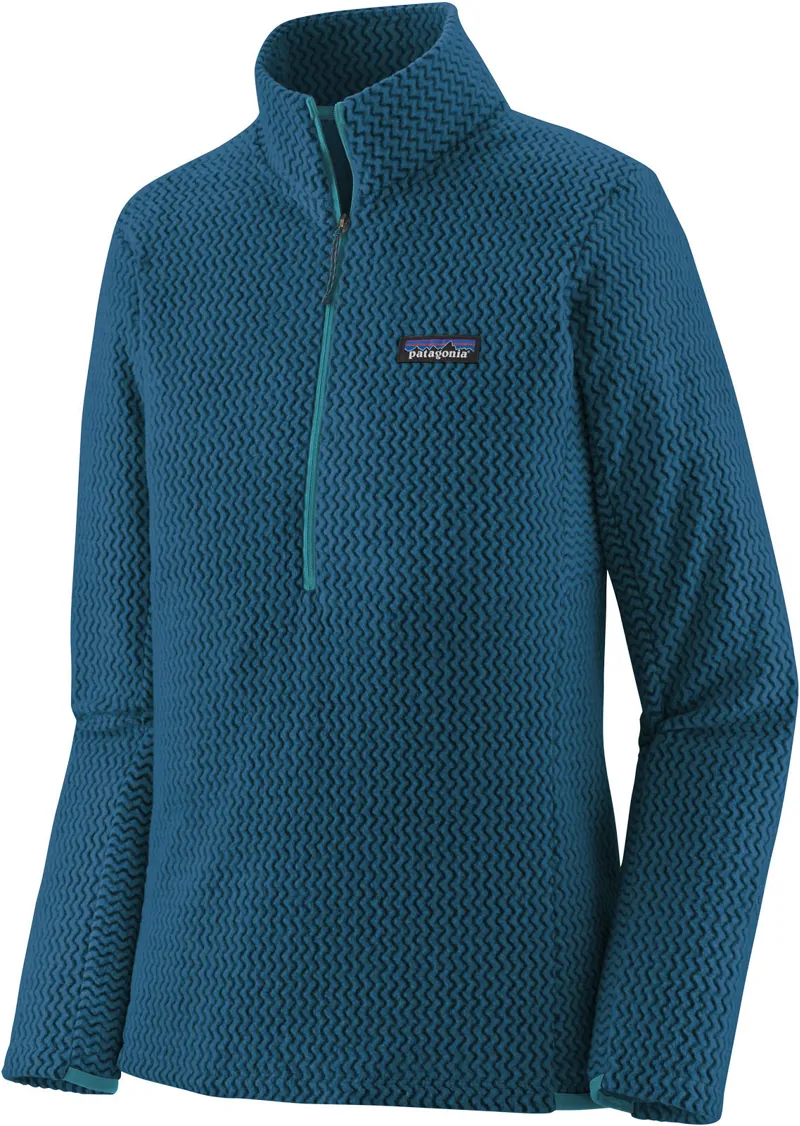 Patagonia Womens R1 Air Zip Neck Fleece - Lagom Blue
