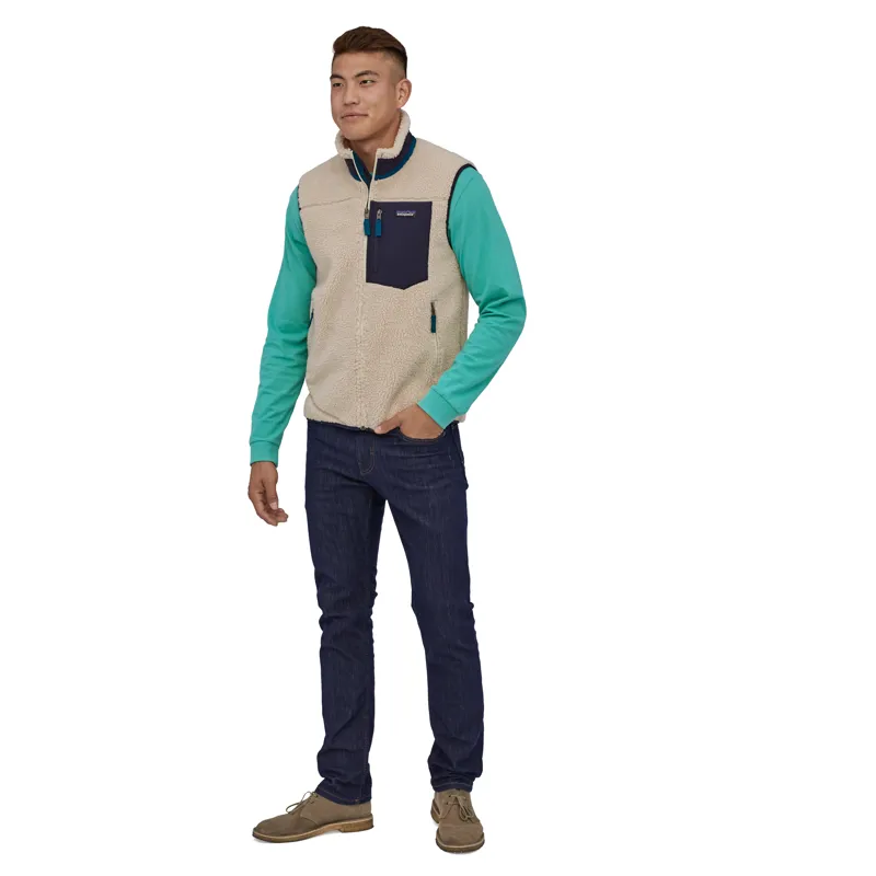 Patagonia Mens Classic Retro-X Vest - Natural-3