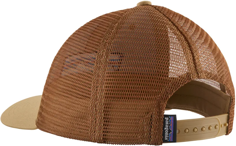 Patagonia P-6 Logo LoPro Trucker Hat - Classic Tan-1