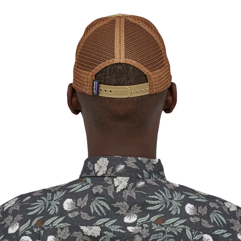 Patagonia P-6 Logo LoPro Trucker Hat - Classic Tan-4