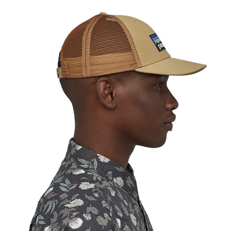 Patagonia P-6 Logo LoPro Trucker Hat - Classic Tan-3