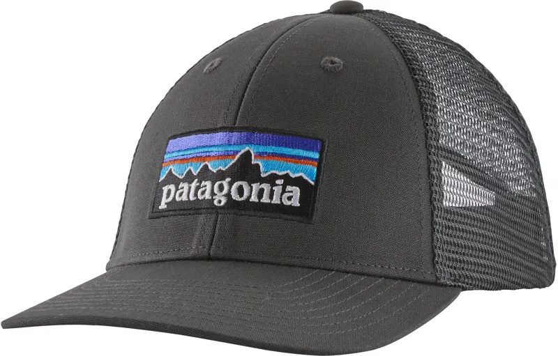 Patagonia P-6 Logo LoPro Trucker Hat - Forge Grey