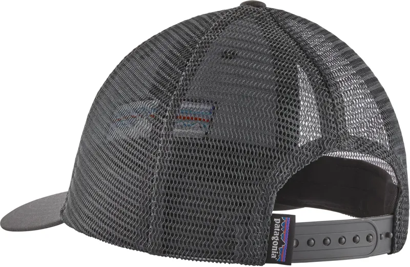 Patagonia P-6 Logo LoPro Trucker Hat - Forge Grey-1