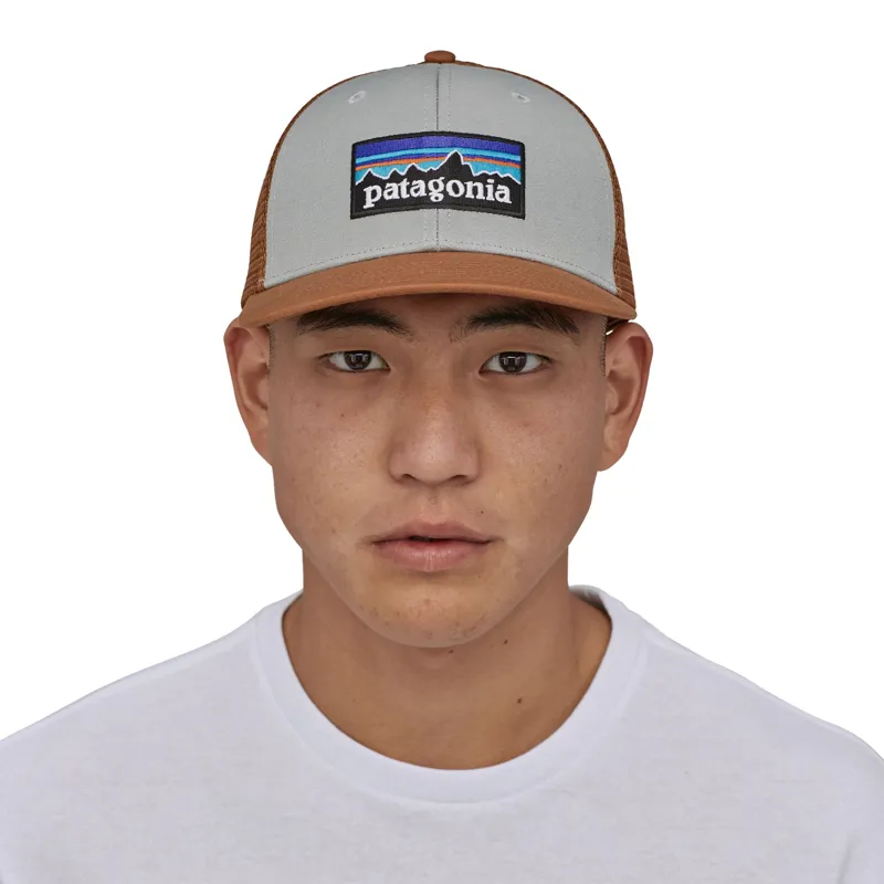 Patagonia P-6 Logo Trucker Hat - Forge Grey-1