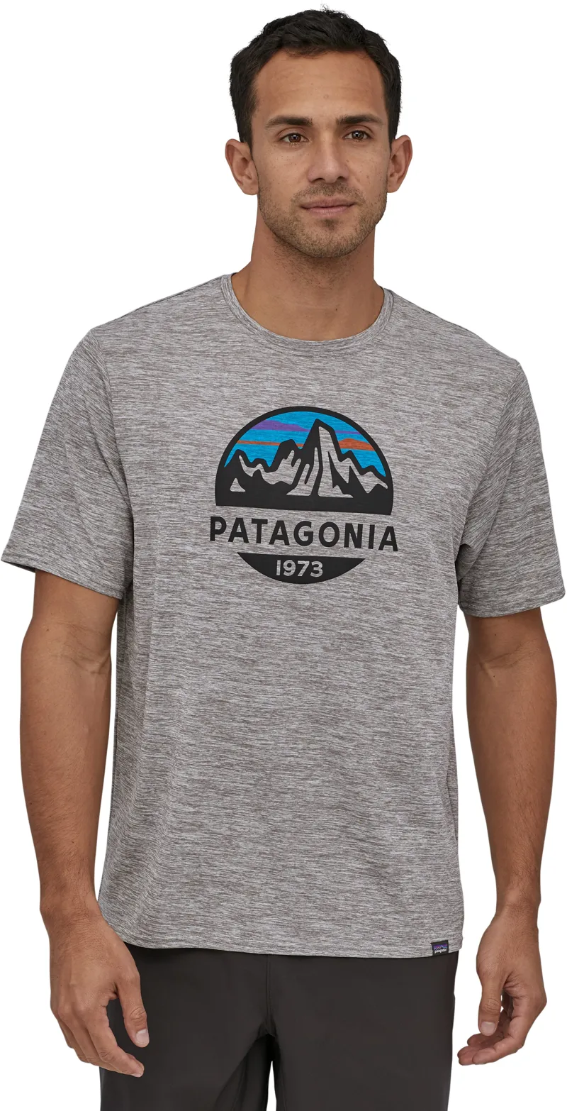 Patagonia Mens Cap Cool Daily Graphic Shirt - Fitz Roy Scope- Feather Grey-4