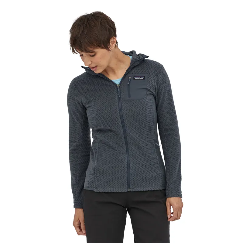 Patagonia Womens R1 Air Full-Zip Hoody - Smolder Blue-1