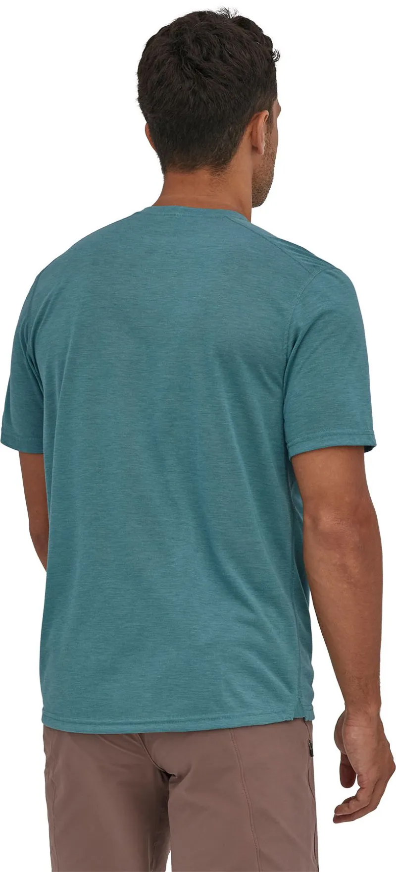 Patagonia Mens Cap Cool Trail Shirt - Abalone Blue-4