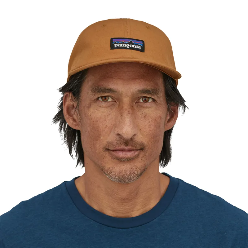 Patagonia P-6 Label Trad Cap - Umber Brown-1