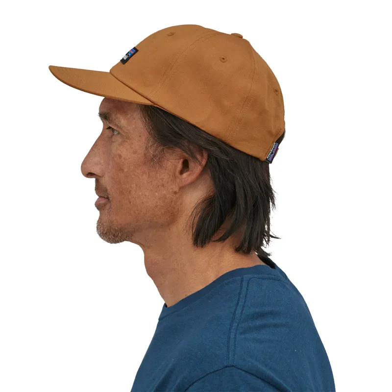 Patagonia P-6 Label Trad Cap - Umber Brown-2