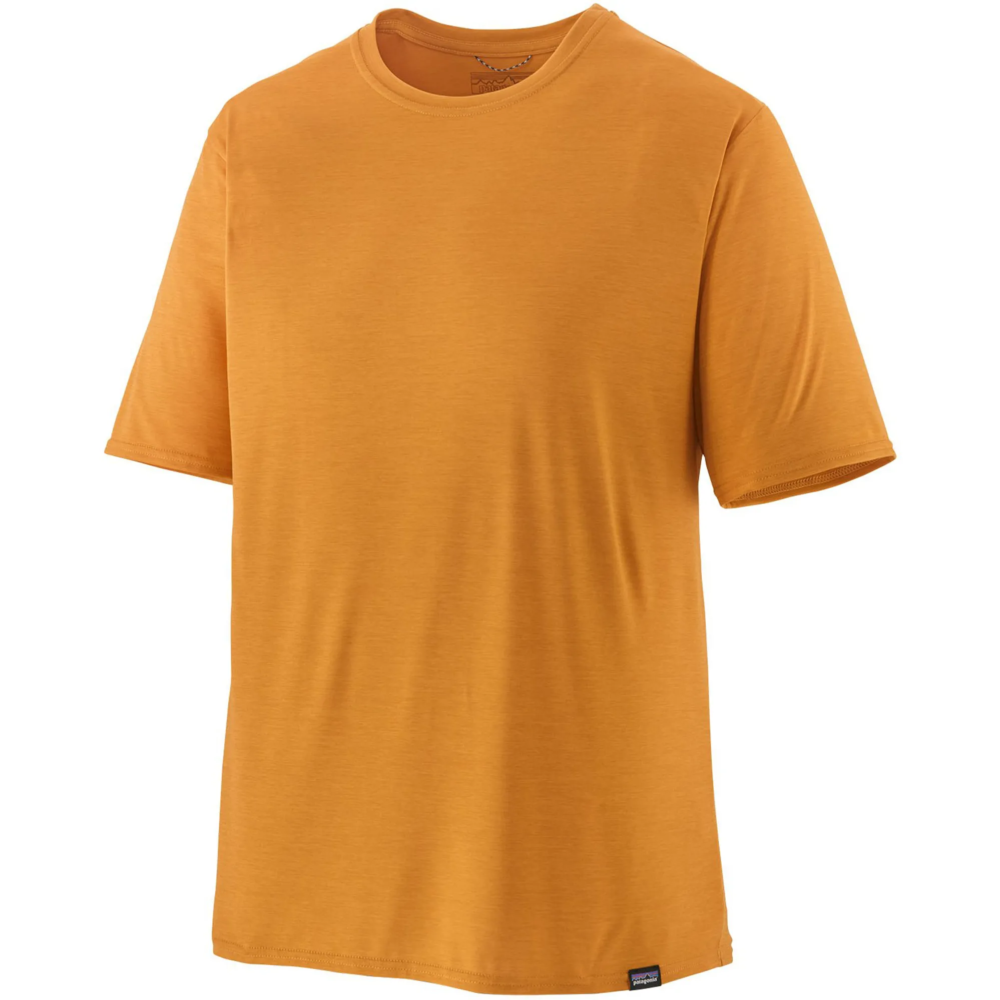 Patagonia Mens Cap Cool Daily Shirt Cloudberry Orange-Saffron X-Dye