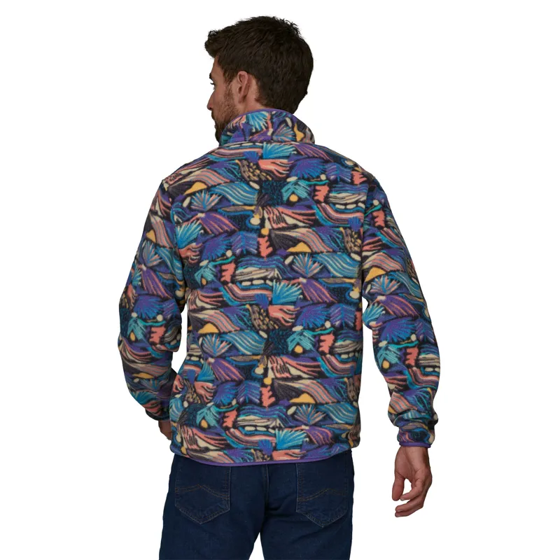 Patagonia Mens Lightweight Synchilla Snap-T Pullover - Joy-Pitch Blue-2