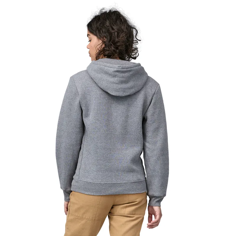 Patagonia Unisex Fitz Roy Icon Uprisal Hoody - Gravel Heather-5