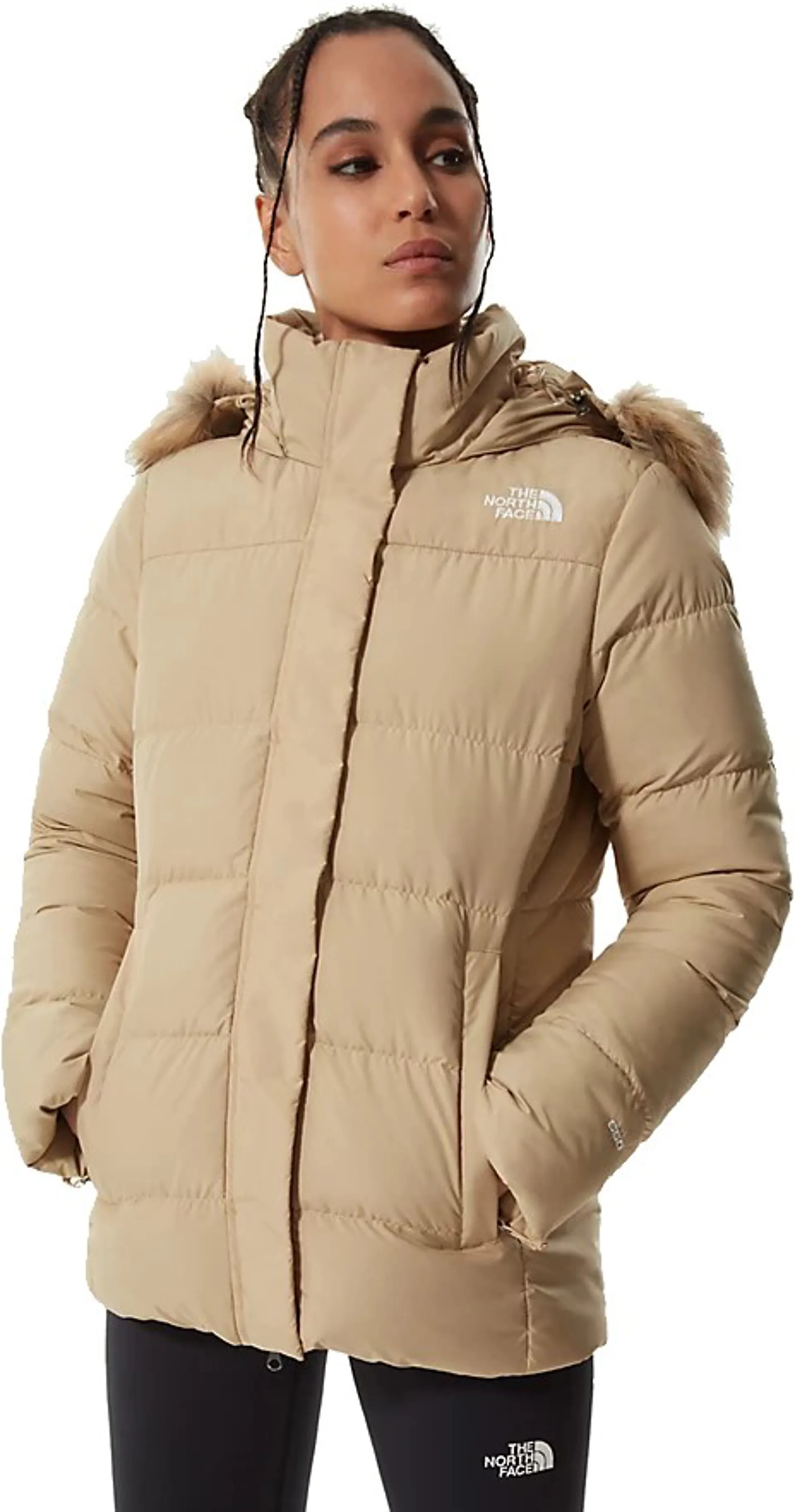 The North Face Womens Gotham Jacket - Hawthorne Khaki