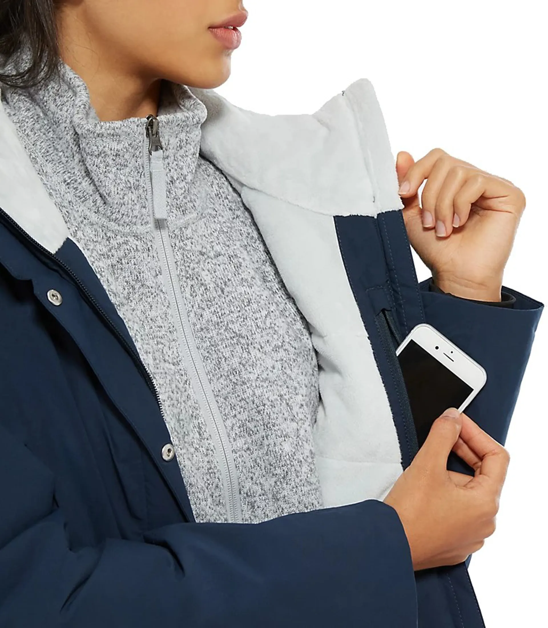The North Face Womens Inlux Insulated Jacket - Urban Navy