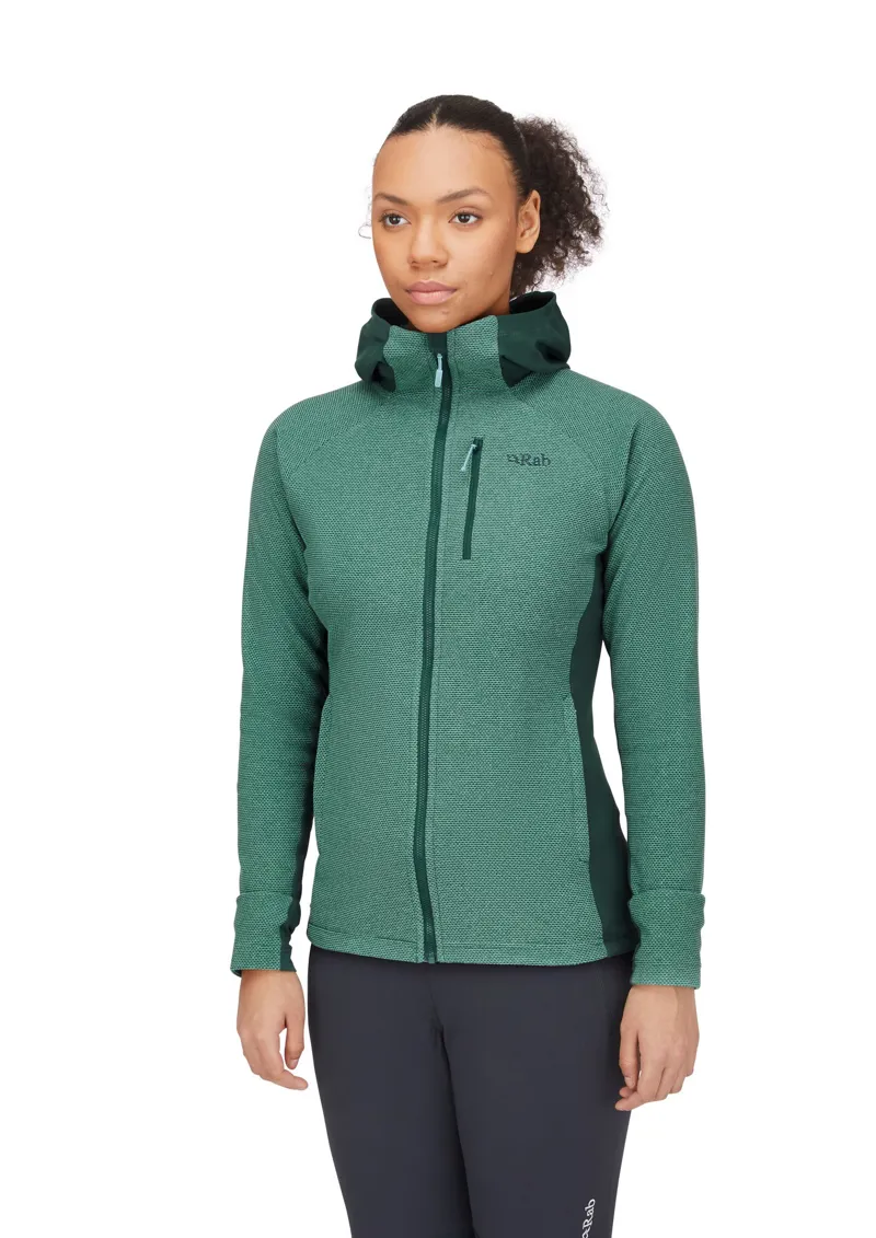 Rab Womens Capacitor Hoody - Eucalyptus-2