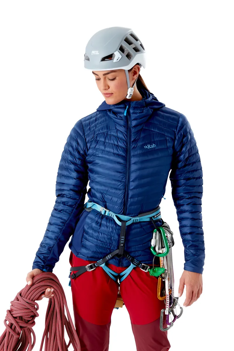 Rab Womens Cirrus Flex 2.0 Hoody - Deep Heather-6