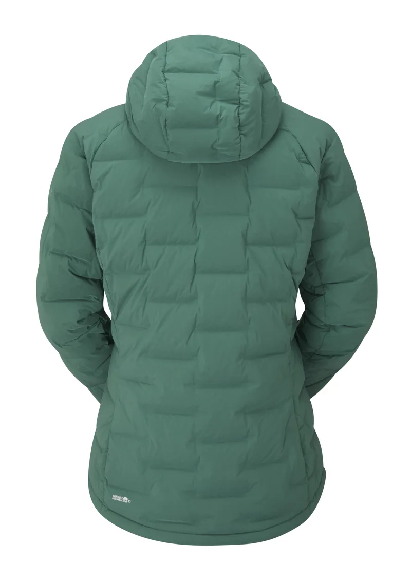 Rab Womens Cubit Stretch Down Hoody - Green Slate-1