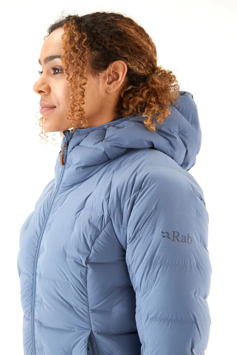 Rab Womens Cubit Stretch Down Hoody - Bering Sea-7
