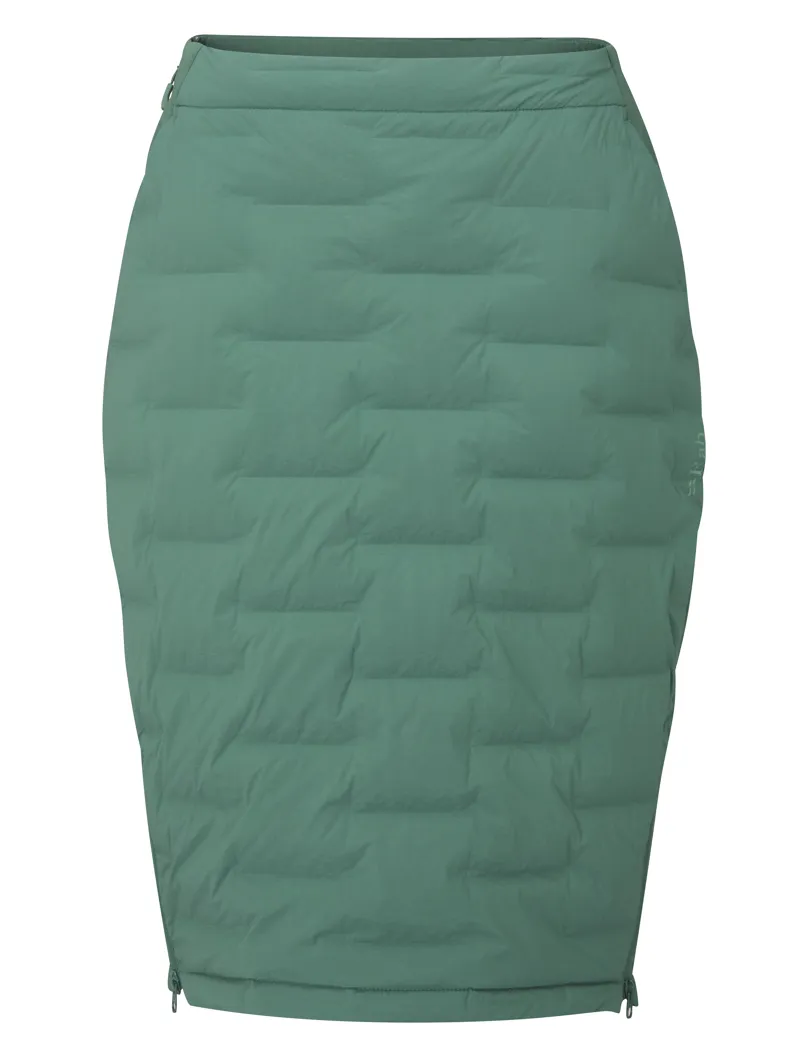 Rab Womens Cubit Stretch Down Skirt - Green Slate