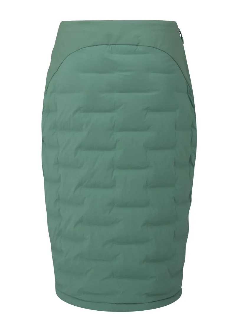 Rab Womens Cubit Stretch Down Skirt - Green Slate-1