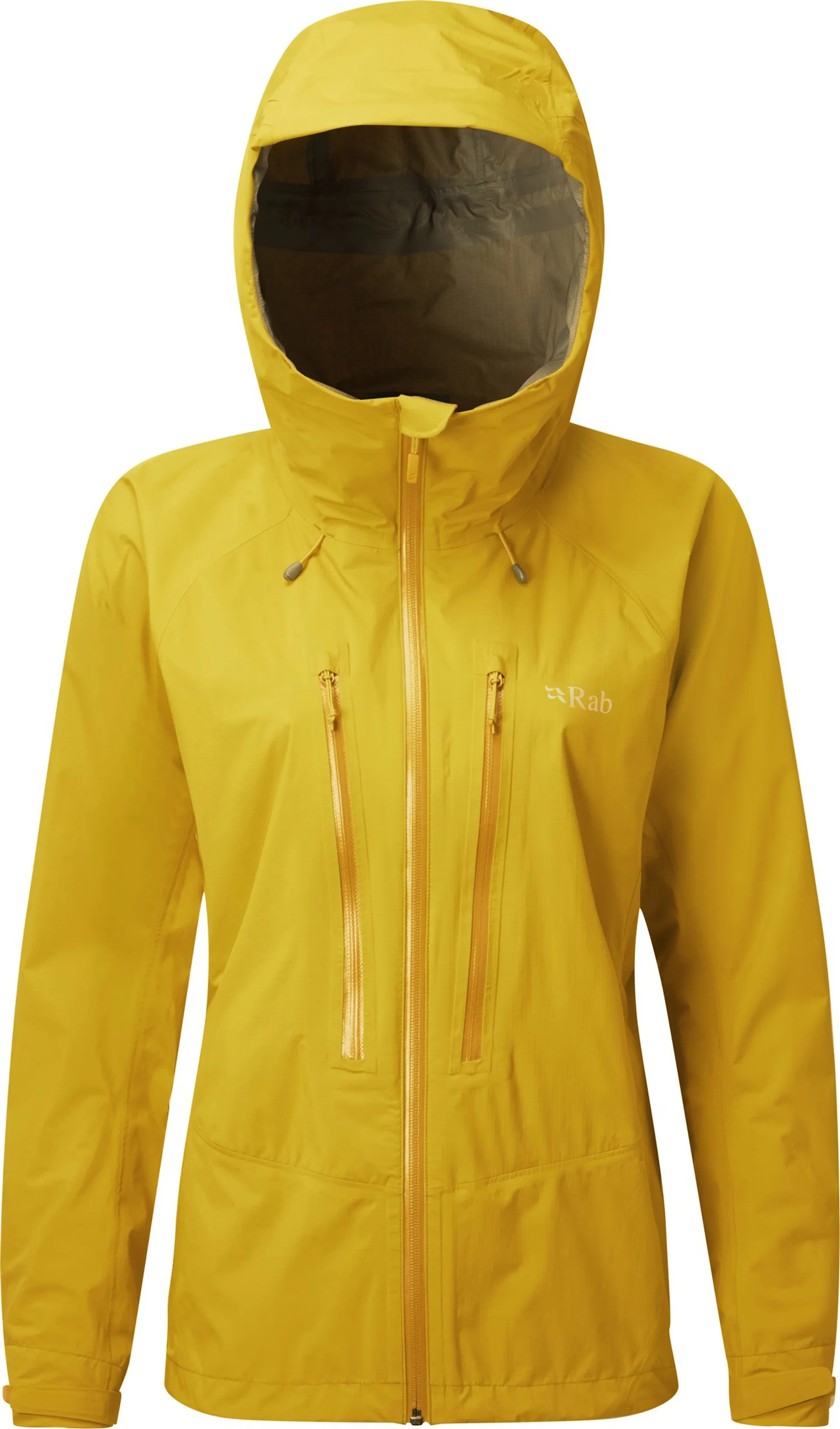 Rab Womens Downpour Alpine Jacket Sulphur