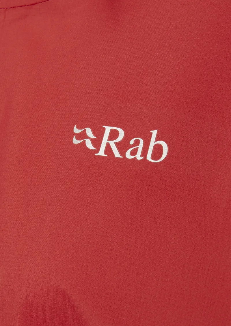 Rab Womens Downpour Eco Jacket - Ascent Red -2