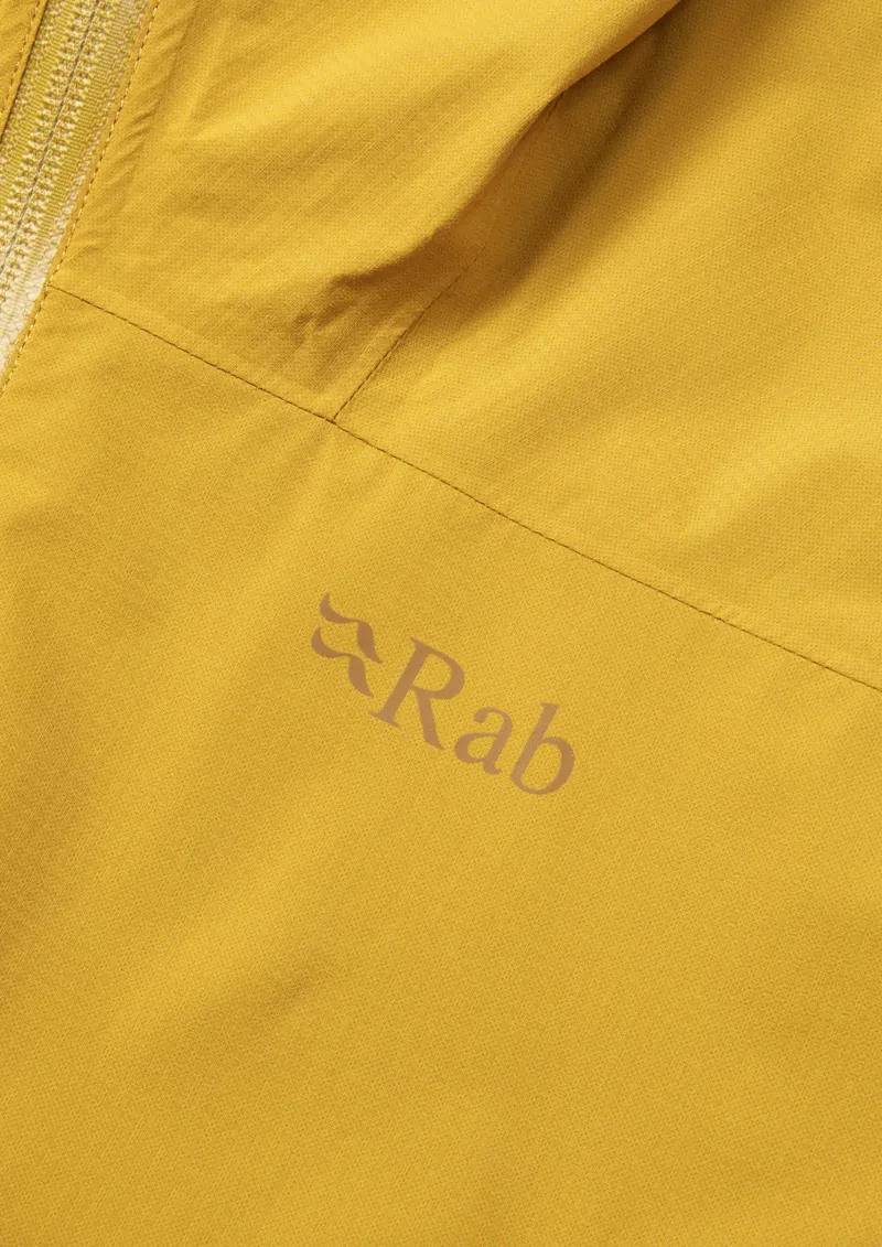 Rab Womens Downpour Light Jacket - Sahara-9