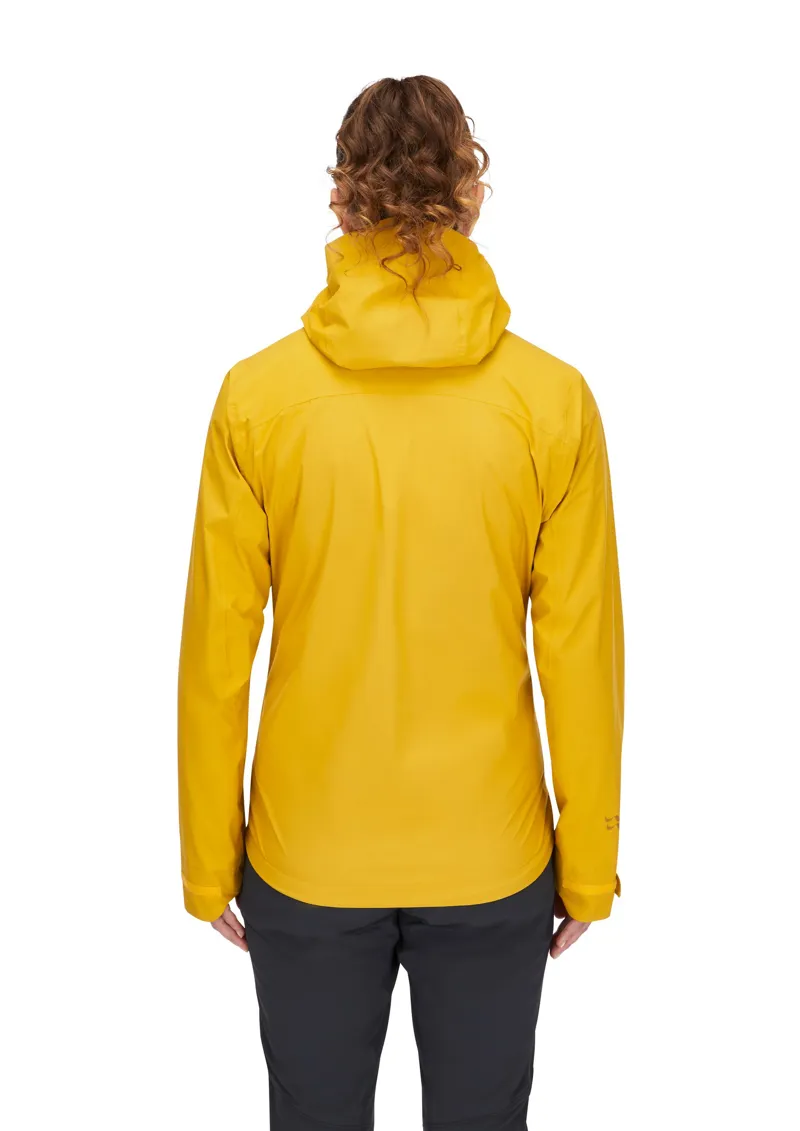 Rab Womens Downpour Light Jacket - Sahara-4